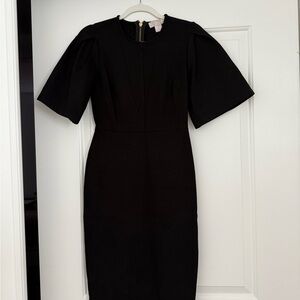 Rachel Parcell Black Midi Dress